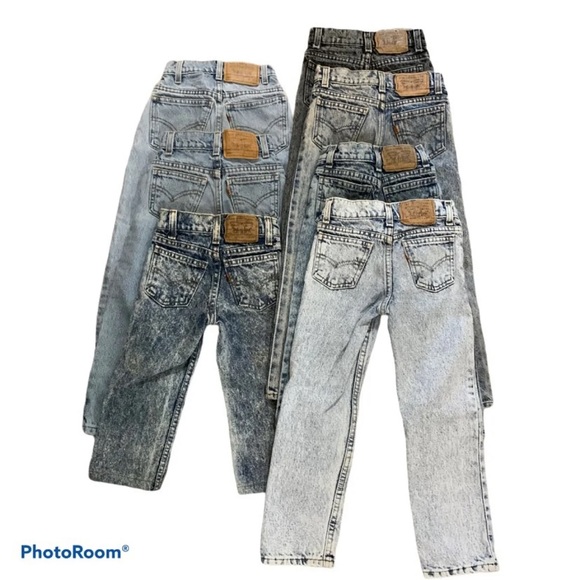 9 pair vintage Levi’s jeans and shorts - Picture 2 of 9